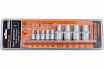 39829 Набор головок TORX E4-E16 (DR1/4"&1/2"; 9пр; планка) АвтоДело 2