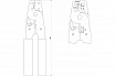 2256 Пассатижи для спрессовки клемм (2 функции) YATO 5