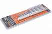 39829 Набор головок TORX E4-E16 (DR1/4"&1/2"; 9пр; планка) АвтоДело 4