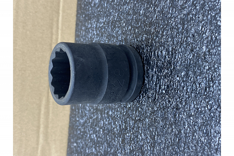 46828 Головка 3/4" 12-ти гранная ударная 28мм. FORCE 3