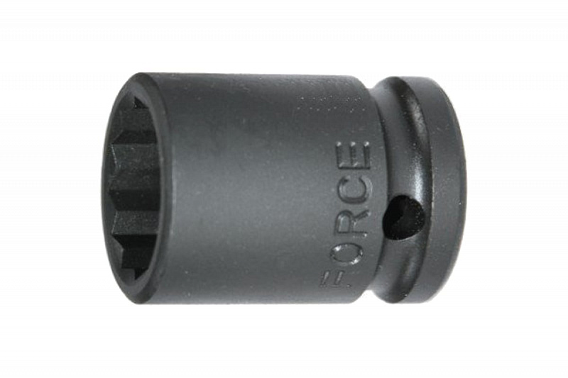 46819 Головка 3/4" 12-ти гранная ударная 19мм. FORCE 1
