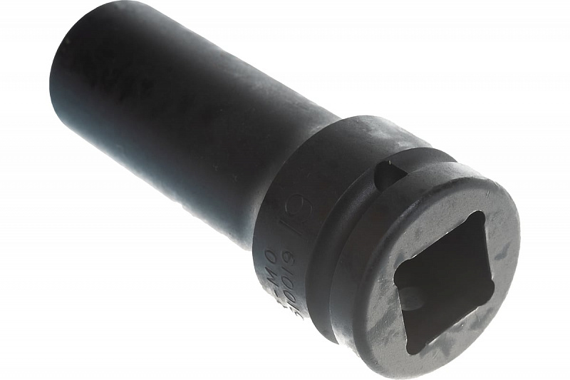 46510019 Головка 3/4" 6-ти гранная ударная высокая 19мм. L=100мм. FORCE 3