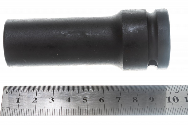 46510019 Головка 3/4" 6-ти гранная ударная высокая 19мм. L=100мм. FORCE 1