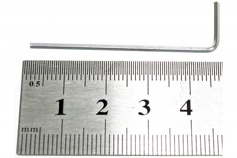 561090 Набор ключей шестигранных Г-обр. 9шт. коротких (1.5,2,2.5,3,4,5,6,8,10мм.)  Дело техники 5