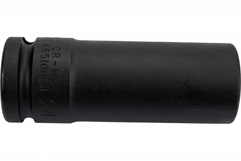 46510024 Головка 3/4" 6-ти гранная ударная высокая 24мм. L=100мм. FORCE 1